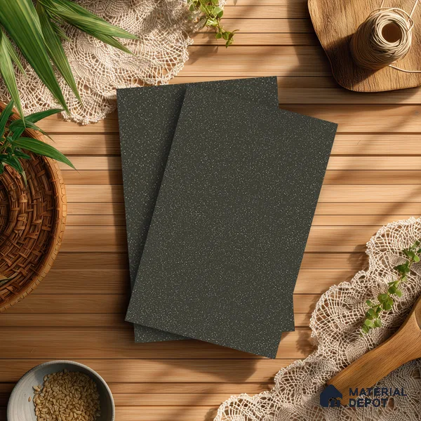 Deep Olive Beige Solid Colors Look LM 20127 8 ft x 4 ft Matte Finish Decorative Laminate - 1 mm | Suitable for Living Room, Kitchen, Office