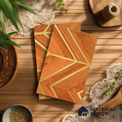 Patterned Look LM 20213 8 ft x 4 ft Super Matte Finish Decorative Laminate - 1 mm | Suitable for Bedroom, TV Unit, Wardrobe