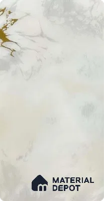 Ferrero 1B 0723 Gold Horizon 8 ft x 4 ft Lazer Marble Series High Gloss Finish Acrylic Laminate - 1.5 mm (LM 01113) | Matching Edgeband Code - 723 |  Suitable for TV Unit, Wardrobe, Kitchen Cabinets