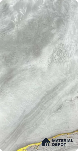 Ferrero 1B 0725 Cloud Vein 8 ft x 4 ft Lazer Marble Series High Gloss Finish Acrylic Laminate - 1.5 mm (LM 01115) | Matching Edgeband Code - 725 |  Suitable for TV Unit, Wardrobe, Kitchen Cabinets