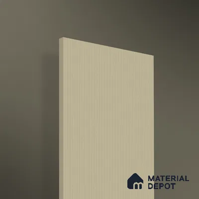Muted Blush Beige Fluted Solid Color 2B4702 A 191 Beige Muted Blush 8 ft x 4 ft Matte Finish Decorative Laminate - 1 mm | Suitable for TV Unit,Wardrobe, Kitchen Cabinets