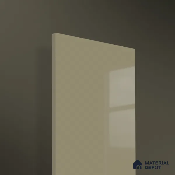 Grey Solid Colors look 2B4136 A 8 Cool Graphite 8 ft x 4 ft Glossy Finish Decorative Laminate - 1 mm | Suitable for Living Room, Kitchen, Office | Matching Edgeband 110104 from Rehau