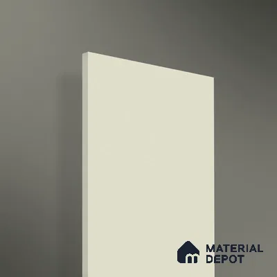 Beige Solid Colors look 2BBR 4003 A 183 Warm Whisper 8 ft x 4 ft Glossy Finish Decorative Laminate - 1 mm | Suitable for Living Room, Kitchen, Office | Matching Edgeband 110130 from Rehau