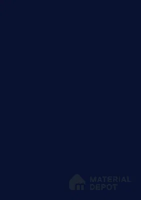 Blue Solid Colors look 2B4134 A 8 Indigo Night 8 ft x 4 ft Glossy Finish Decorative Laminate - 1 mm | Suitable for Living Room, Kitchen, Office | Matching Edgeband 10207 SHGL from Prism