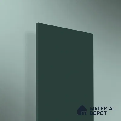 Blue Solid Colors look 2B8092 A 155 Twilight Teal 8 ft x 4 ft Matte Finish Decorative Laminate - 1 mm | Suitable for Living Room, Kitchen, Office | Matching Edgeband 10173 from Prism