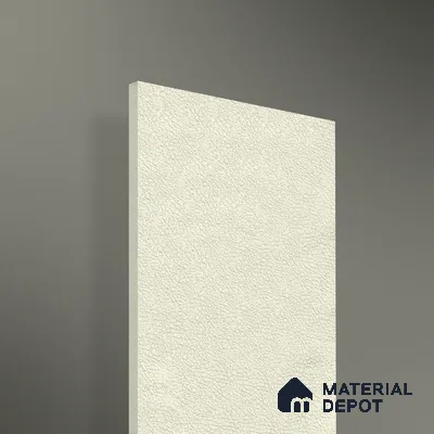 Beige Leather look 2BBR 4003 A 197 Warm Whisper 8 ft x 4 ft Texture Finish Decorative Laminate - 1 mm | Suitable for Bedroom, TV Unit, Wardrobe, Kitchen Cabinet | Matching Edgeband 75637 from Rehau