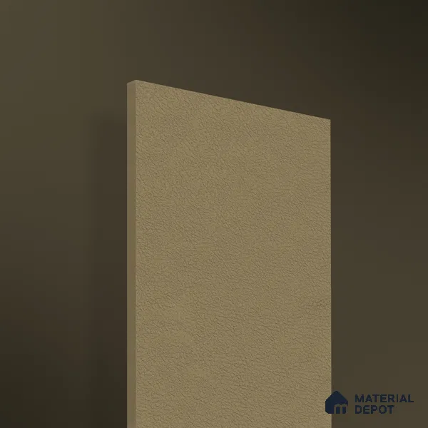 Brown Leather look 2B4142 A 197 Dusty Mocha 8 ft x 4 ft Texture Finish Decorative Laminate - 1 mm | Suitable for Bedroom, TV Unit, Wardrobe, Kitchen Cabinet | Matching Edgeband 10113 from Prism
