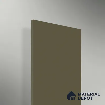 Grey Solid Colors look 2B4145 A 155 Earthy Husk 8 ft x 4 ft Matte Finish Decorative Laminate - 1 mm | Suitable for Living Room, Kitchen, Office | Matching Edgeband 1022 MATTE from E3
