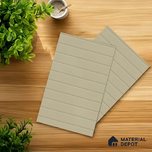 Patterned look 2B4702 A 122 Warm Dune 8 ft x 4 ft Texture Finish Decorative Laminate - 1 mm | Suitable for Bedroom, TV Unit, Wardrobe | Matching Edgeband 1054 from E3
