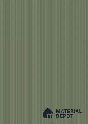 Fog Green Fluted Solid Color 2B8115 A 191 Vertical Fog 8 ft x 4 ft Matte Finish Decorative Laminate - 1 mm | Suitable for TV Unit,Wardrobe, Kitchen Cabinets