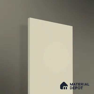 Ivory Mist Beige Fluted Solid Color 2B8114 A 191 Ivory Mist 8 ft x 4 ft Matte Finish Decorative Laminate - 1 mm | Suitable for TV Unit,Wardrobe, Kitchen Cabinets