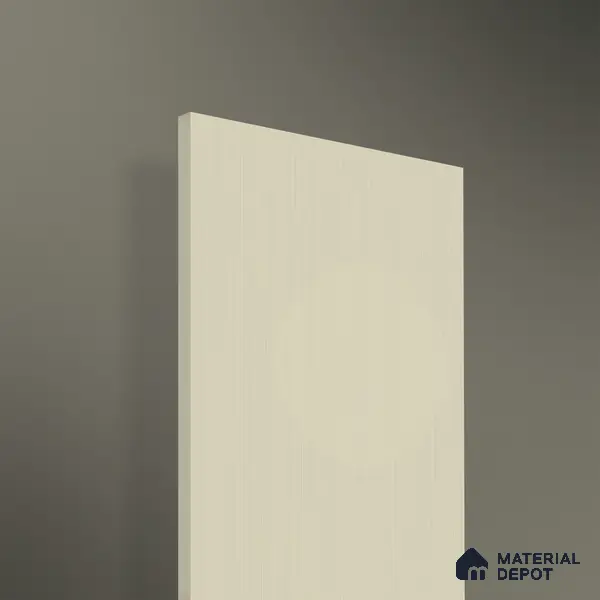 Ivory Mist Beige Fluted Solid Color 2B8114 A 191 Ivory Mist 8 ft x 4 ft Matte Finish Decorative Laminate - 1 mm | Suitable for TV Unit,Wardrobe, Kitchen Cabinets