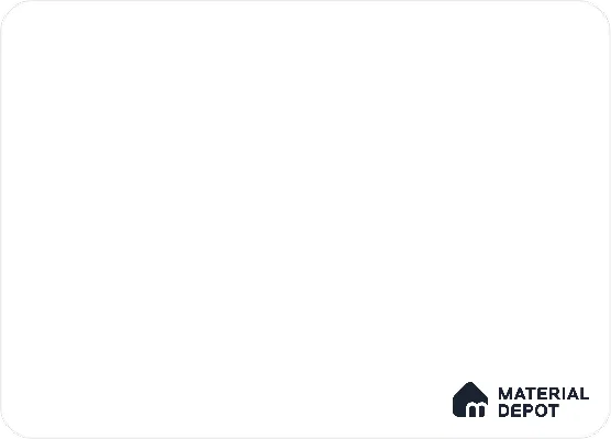 White Solid Colors Look MT 701 8 ft x 4 ft Matte Finish 6H Anti Scratch Acrylic Laminate - 1.5 mm | Suitable for TV Unit, Wardrobe, Kitchen Cabinets