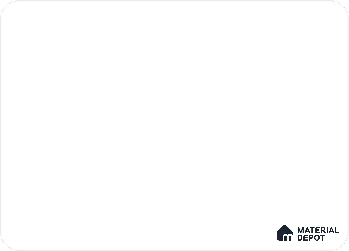 White Solid Colors Look MT 701 8 ft x 4 ft Matte Finish 6H Anti Scratch Acrylic Laminate - 1.5 mm | Suitable for TV Unit, Wardrobe, Kitchen Cabinets