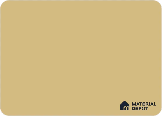 Beige Solid Colors Look MT 707 8 ft x 4 ft Matte Finish 6H Anti Scratch Acrylic Laminate - 1.5 mm | Suitable for TV Unit, Wardrobe, Kitchen Cabinets