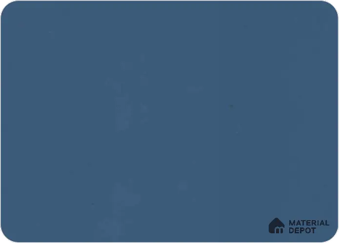 Blue Solid Colors Look MT 718 8 ft x 4 ft Matte Finish 6H Anti Scratch Acrylic Laminate - 1.5 mm | Suitable for TV Unit, Wardrobe, Kitchen Cabinets
