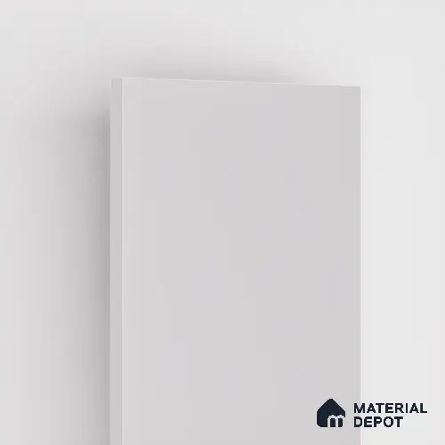 Solid White Solid Colors Look LM 21688 8 ft x 4 ft High Gloss Finish 6H Anti Scratch Acrylic Laminate - 1.5 mm | Suitable for Living Room, Kitchen, Office