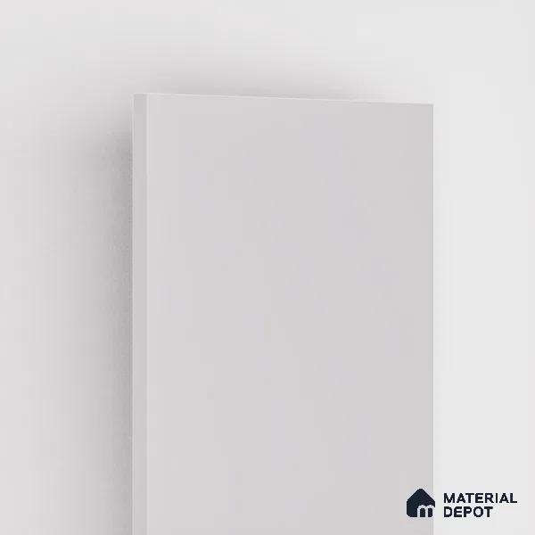 Solid White Solid Colors Look LM 21688 8 ft x 4 ft High Gloss Finish 6H Anti Scratch Acrylic Laminate - 1.5 mm | Suitable for Living Room, Kitchen, Office
