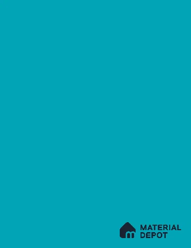 Cyan Blue Solid Colors Look LM 21712 8 ft x 4 ft High Gloss Finish 6H Anti Scratch Acrylic Laminate - 1.5 mm | Suitable for Living Room, Kitchen, Office