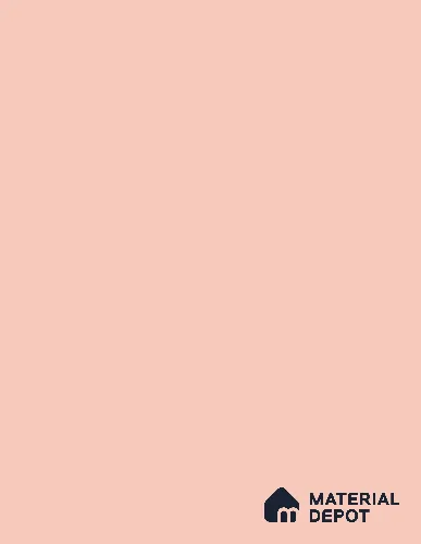 Light Peach Orange Solid Colors Look LM 21696 8 ft x 4 ft High Gloss Finish 6H Anti Scratch Acrylic Laminate - 1.5 mm | Suitable for Living Room, Kitchen, Office