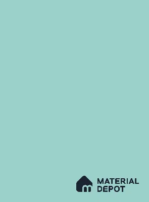 Mint Green Solid Colors Look LM 21703 8 ft x 4 ft High Gloss Finish 6H Anti Scratch Acrylic Laminate - 1.5 mm | Suitable for Living Room, Kitchen, Office