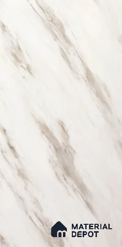 Beige Marble Look LM 21679 8 ft x 4 ft High Gloss Finish 6H Anti Scratch Acrylic Laminate - 1.5 mm | Suitable for TV Unit, Wardrobe, Kitchen Cabinets