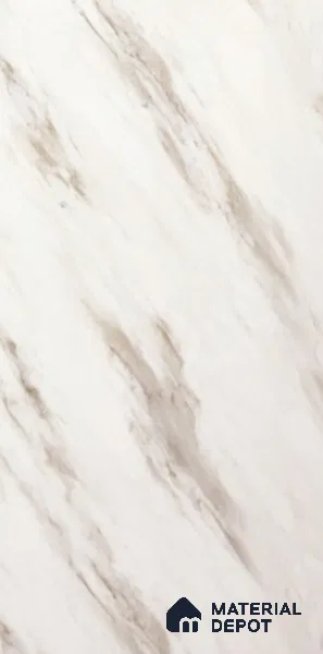Beige Marble Look LM 21679 8 ft x 4 ft High Gloss Finish 6H Anti Scratch Acrylic Laminate - 1.5 mm | Suitable for TV Unit, Wardrobe, Kitchen Cabinets