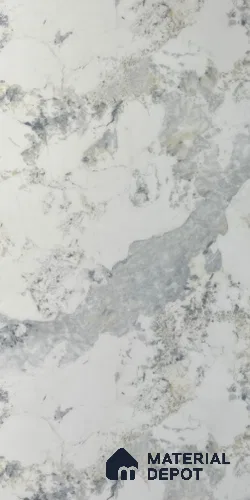 Ivory Marble Look LM 21676 8 ft x 4 ft High Gloss Finish 6H Anti Scratch Acrylic Laminate - 1.5 mm | Suitable for TV Unit, Wardrobe, Kitchen Cabinets