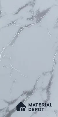 Grey Marble Look LM 21669 8 ft x 4 ft High Gloss Finish 6H Anti Scratch Acrylic Laminate - 1.5 mm | Suitable for TV Unit, Wardrobe, Kitchen Cabinets