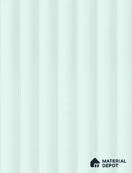 Green Fluted Solid Color LM 10643 8 ft x 4 ft High Gloss Finish Acrylic Laminate - 3 mm | Suitable for TV Unit,Wardrobe, Kitchen Cabinets