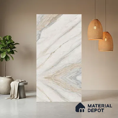Stone Look LM 03771 8 ft x 4 ft Matte Finish Decorative Laminate - 1 mm | Suitable for TV Unit, Wardrobe, Kitchen Cabinets