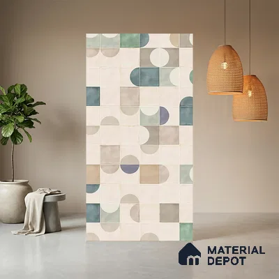 Patterned Look LM 03780 8 ft x 4 ft Texture Finish Decorative Laminate - 1 mm | Suitable for Bedroom, TV Unit, Wardrobe