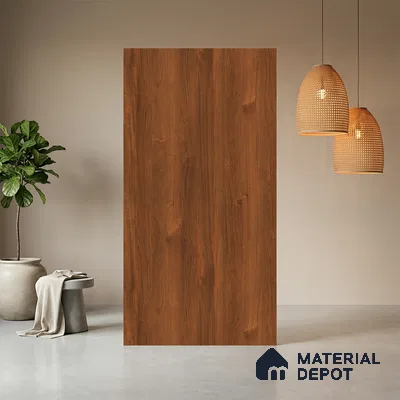 Wooden Fluted LM 03821 8 ft x 4 ft Texture Finish Decorative Laminate - 1 mm | Suitable for TV Unit,Wardrobe, Kitchen Cabinets