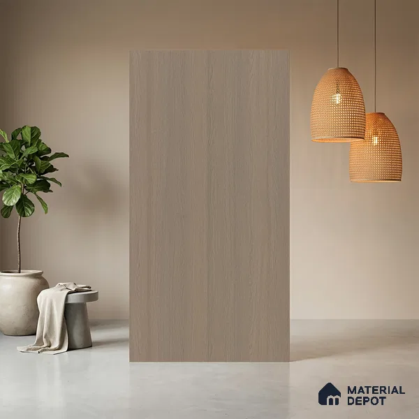 Wooden Look LM 03833 Velvet Embrance 8 ft x 4 ft Texture Finish Decorative Laminate - 1 mm | Suitable for TV Unit, Wardrobe, Kitchen Cabinets