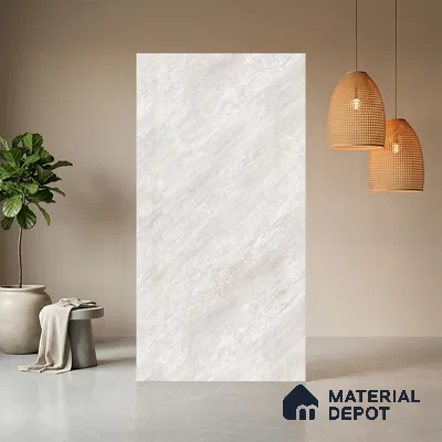Beige Marble Look LM 03838 8 ft x 4 ft Texture Finish Decorative Laminate - 1 mm | Suitable for TV Unit, Wardrobe, Kitchen Cabinets