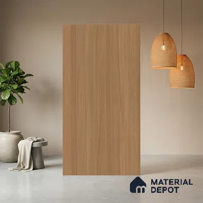Wooden Look LM 03861 Sap Veneer 8 ft x 4 ft Texture Finish Decorative Laminate - 1 mm | Suitable for TV Unit, Wardrobe, Kitchen Cabinets