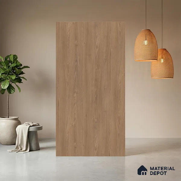 Wooden Look LM 03911 Classy Grey 8 ft x 4 ft Texture Finish Decorative Laminate - 1 mm | Suitable for TV Unit, Wardrobe, Kitchen Cabinets
