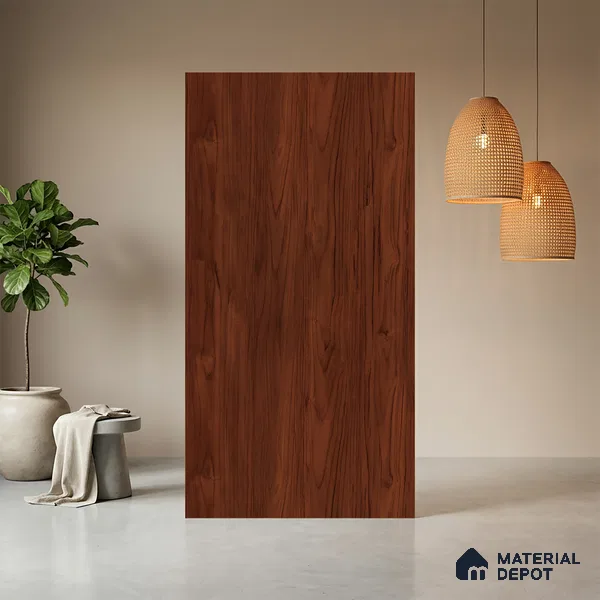 Wooden Look LM 03926 Inca Maple 8 ft x 4 ft Texture Finish Decorative Laminate - 1 mm | Suitable for TV Unit, Wardrobe, Kitchen Cabinets