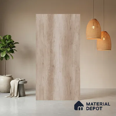 Wooden Look LM 03936 Canyon Monument Oak 8 ft x 4 ft Texture Finish Decorative Laminate - 1 mm | Suitable for TV Unit, Wardrobe, Kitchen Cabinets