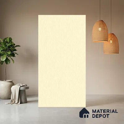 Beige Textured Solid Look LM 03943 8 ft x 4 ft Texture Finish Decorative Laminate - 1 mm | Suitable for TV Unit, Wardrobe, Kitchen Cabinets
