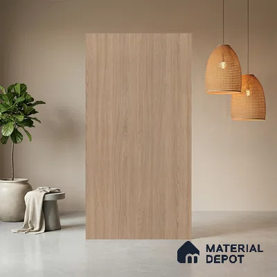 Wooden Look LM 03955 Varanger Oak 8 ft x 4 ft Suede Finish Decorative Laminate - 1 mm | Suitable for TV Unit, Wardrobe, Kitchen Cabinets
