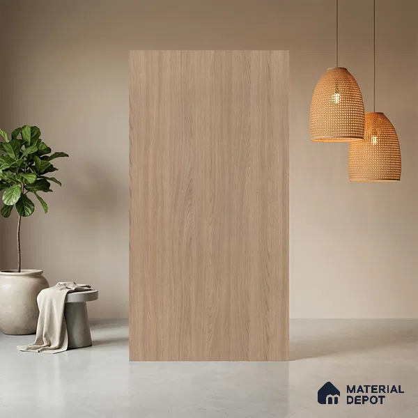 Wooden Look LM 03955 Varanger Oak 8 ft x 4 ft Suede Finish Decorative Laminate - 1 mm | Suitable for TV Unit, Wardrobe, Kitchen Cabinets