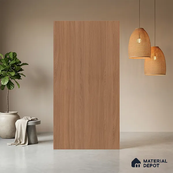 Wooden Look LM 03956 Varanger Oak 8 ft x 4 ft Suede Finish Decorative Laminate - 1 mm | Suitable for TV Unit, Wardrobe, Kitchen Cabinets