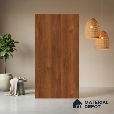 Wooden Look LM 03967 Verona Wood 8 ft x 4 ft Suede Finish Decorative Laminate - 1 mm | Suitable for TV Unit, Wardrobe, Kitchen Cabinets