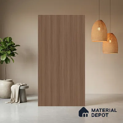 Wooden Look LM 03970 Canyon Brown 8 ft x 4 ft Suede Finish Decorative Laminate - 1 mm | Suitable for TV Unit, Wardrobe, Kitchen Cabinets