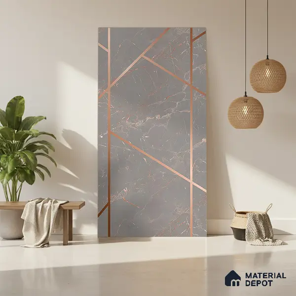 Patterned Look LM 20216 8 ft x 4 ft Super Matte Finish Decorative Laminate - 1 mm | Suitable for Bedroom, TV Unit, Wardrobe