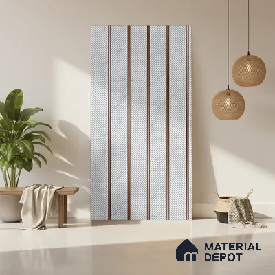 Patterned Look LM 20217 8 ft x 4 ft Super Matte Finish Decorative Laminate - 1 mm | Suitable for Bedroom, TV Unit, Wardrobe