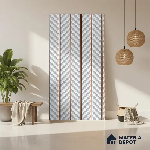Patterned Look LM 20217 8 ft x 4 ft Super Matte Finish Decorative Laminate - 1 mm | Suitable for Bedroom, TV Unit, Wardrobe