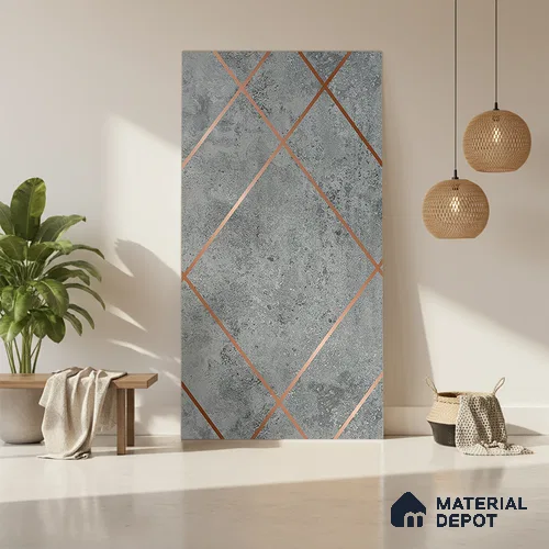 Patterned Look LM 20218 8 ft x 4 ft Super Matte Finish Decorative Laminate - 1 mm | Suitable for Bedroom, TV Unit, Wardrobe