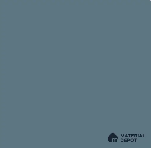 Steel Blue Solid Colors look LM 23792 B (ZH 8676) 8 ft x 4 ft High Gloss Finish 6H Anti Scratch Acrylic Laminate - 1.5 mm | Suitable for Living Room, Kitchen, Office